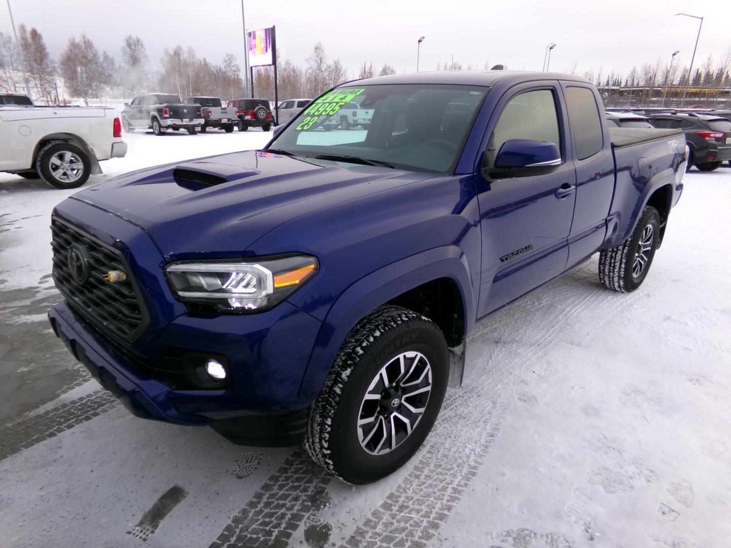 2023 Blue Toyota Tacoma (3TYSZ5AN6PT) , located at 2630 Philips Field Rd., Fairbanks, AK, 99709, (907) 458-0593, 64.848068, -147.780609 - Photo#0